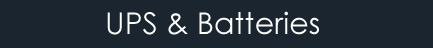 UPS & Batteries